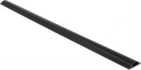 Delock Kunststof kabelgoot half-rond met zelfklevende plakstrip - 100 x 3 cm / zwart