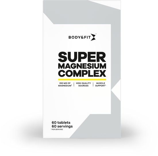 Body &amp; Fit Body & Fit Super Magnesium Complex - 60 Tabletten