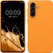 kwmobile Samsung Galaxy A56 5G hoesje - Back cover - Fruitig Oranje