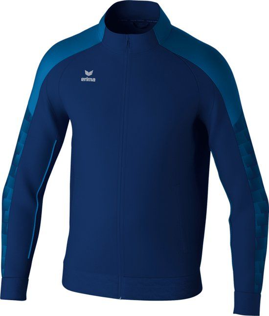 Erima Evo Star Trainingsjack Heren - Marine / Blauw - Maat L