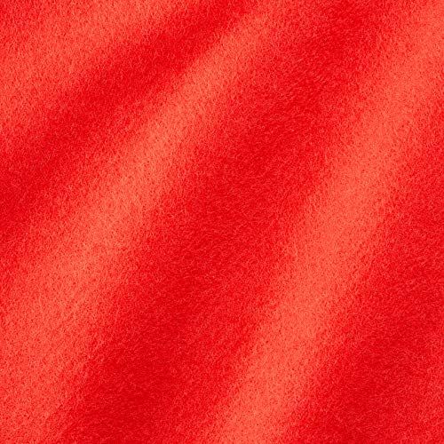Dalston Mill Fabrics Dalston Mill stof, acryl, nieuw rood, 10 m