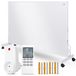 CRONOS Set: Panneau chauffant infrarouge P800 Blanc + Thermostat avec télécommande