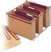 Elba Bruin Label met naam Vizier Transparant A4 Karton (10 Stuks)