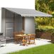 Maison Exclusive - Pièce de rechange pour store, anthracite et blanc, 500x300 cm, polyester