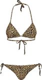 Urban Classics Ladies Leo Bikini Bikini Set bruin-zwart L
