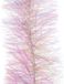 Decoris Guirlande Kerst Lametta Iriserend 7x270cm Wit Roze Glans