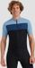 Rogelli Core Block Maillot de cyclisme Hommes - Manches courtes - Noir/Bleu - M