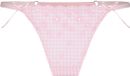 Hunkemöller Gaia Roze Geruite String