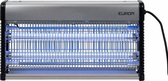 Eurom Fly Away Metal 30 LED Insectendoder - Grijs