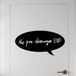 Ambiance Sticker Schoolbordsticker - uitwisbare zelfklevende muurstickers - BUBBLES - 70x35cm