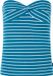 Protest Prtcoast Bandeau top Dames - Strapless top - Stretch - L - Katoen/Elastaan - Gestreept - Blauw
