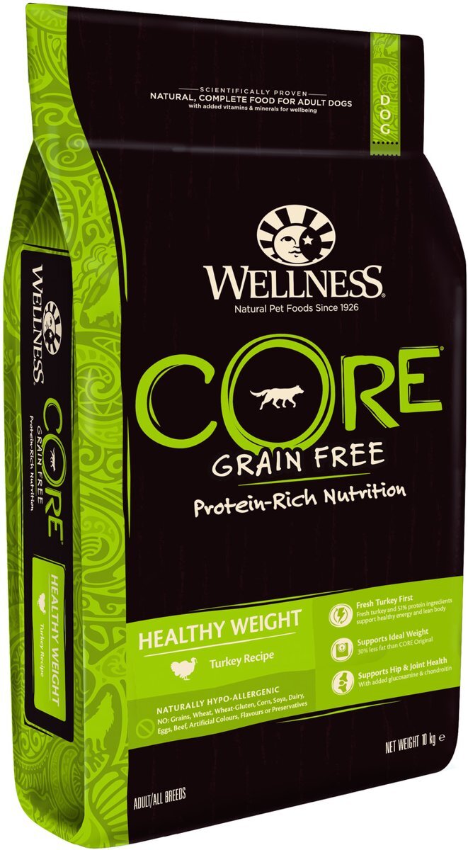 Wellness Core Grain Free Dog Healty Weight Kalkoen 10 kg