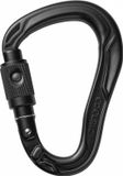 Edelrid HMS Bullet Permalock Karabiner met innovatieve sluiting zwart