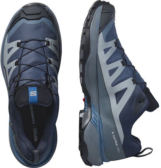 Salomon X Ultra 360 Gore-Tex Lage Wandelschoenen Heren Donkerblauw