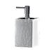 Gedy New Martina Zeepdispenser, keramiek, 7,5 x 7,5 x 16, wit