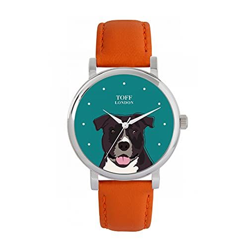 Toff London Staffordshire Terrier Hoofd Hondenhorloge - 5059656720676