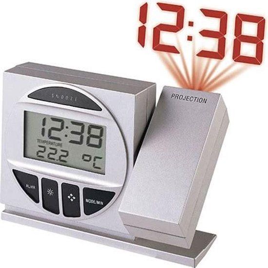 Technoline WT 590 Radio Controlled Alarm Clock - Silver