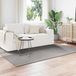 vidaXL - GALATI - Grijs - 120 x 170 cm - Polyester - Medium Pile Binnenkleed