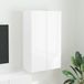 Maison Exclusive - Meuble TV mural, 59,5 x 31 x 100 cm, blanc laqué, panneau de particules