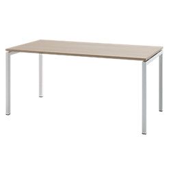 Bisley Bureau Quattro desk basic Bruin 160 x 80 x 8 cm
