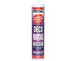 Soudal - Montagekit - Hoge aanvangshechting - Extra wit - 310 ml