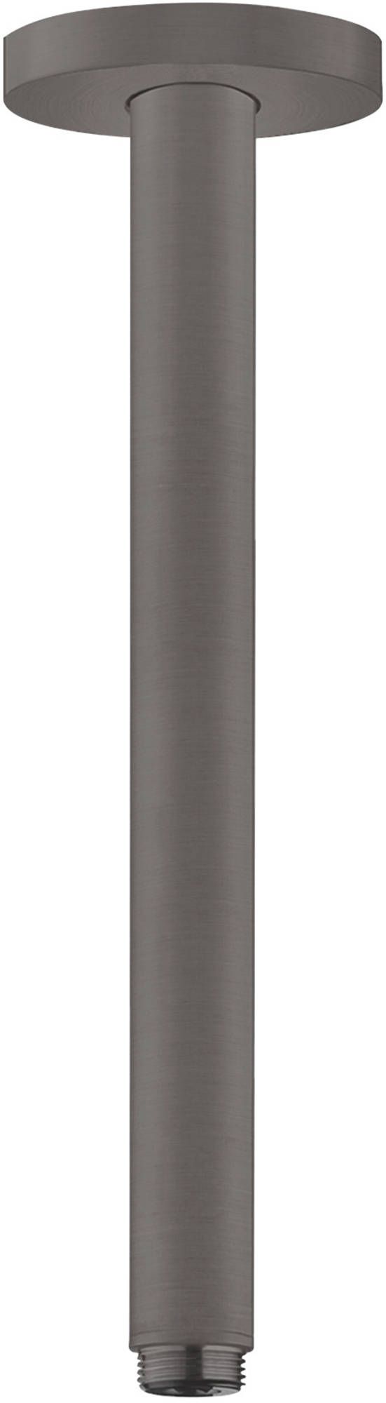 Hansgrohe Raindance E douchearm plafond 30 cm, brushed black chrome