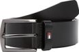 Tommy Hilfiger Denton 3.5 Ext Am0am11455 Leren Riem Unisex Zwart