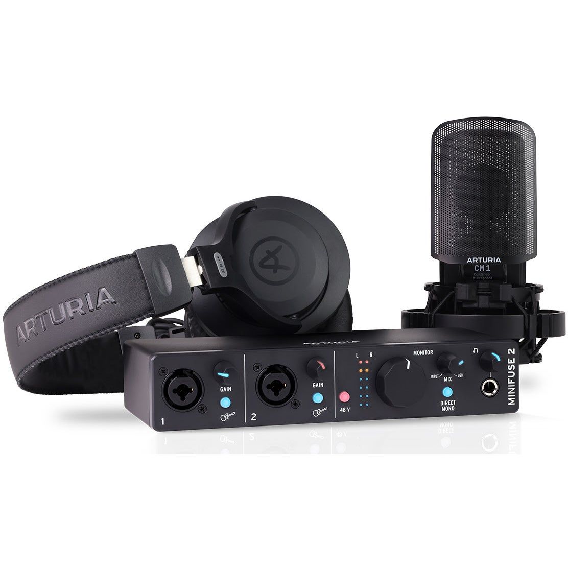 Arturia MiniFuse Recording Pack - Black