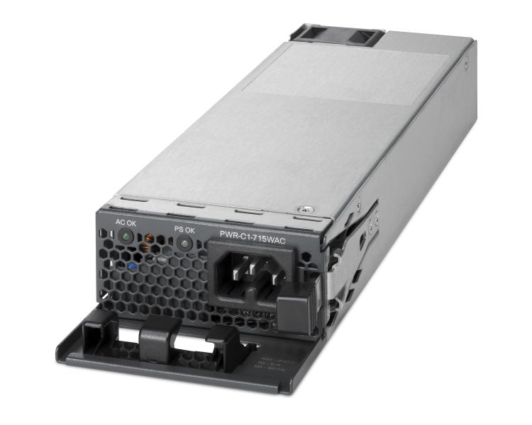 Cisco PWR-C1-715WAC= - Switch component - Zwart
