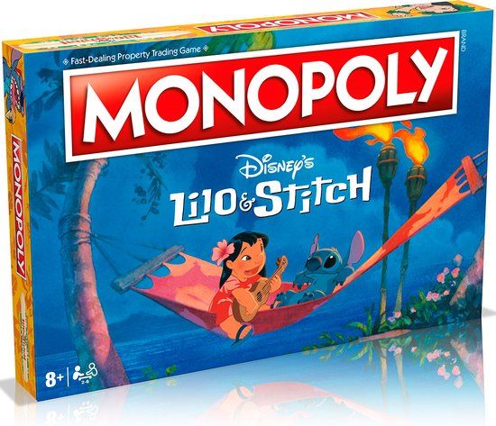 Monopoly Lilo and Stitch Board Game - English