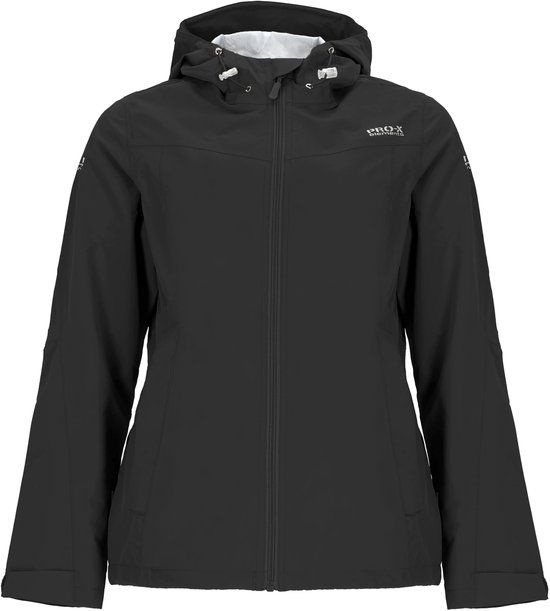 PRO-X elements Waterdicht damesjack Doro Zwart Polyester Lente/Zomer 2025