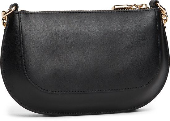 Merkloos Tommy Hilfiger Crossbody tas TH Glam Mini zwart Polyurethaan Unisex Volwassenen Herfst/Winter
