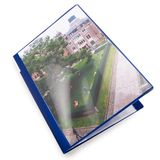Rapesco 0910 Showalbum, 20 Insteektassen, A4, Blauw