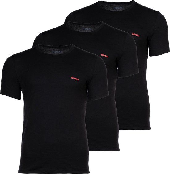 HUGO T-shirts 3-pack - Men - Black - Size XL