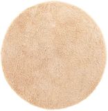 vidaXL - NAVARRA - Hoogpolig Vloerkleed - 160x160 cm - Polyester - Beige