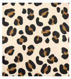 Merkloos Magnetische Vaatwasser Cover met Luipaardprint