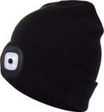 MMOBIEL Muts met LED-Verlichting – USB Oplaadbare Hoofdlamp Beanie - Unisex