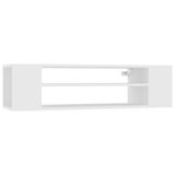 VidaXL Tv-hangmeubel 100x30x26,5 cm bewerkt hout wit