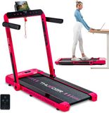 THUNDER tapis de course - tapis de marche pliable - 14 km/h - 130 kg - THUNDER RACE-ROSE