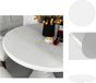 vidaXL Tafelbeschermer Ø 120 cm 1,6 mm PVC transparant
