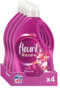 Fleuril Fleuril Renew Liquid Bloesem - vloeibaar wasmiddel - voordeelverpakking - 4 x 49 wasbeurten - 196 wasbeurten