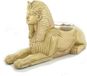 Lachineuse Egyptische Sfinx Kaarshouder - Beton - Goud