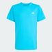 Adidas CLUB TEE Y Kleidergröße 128 Blau Kurzarm Unisex Tennis