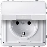 Merten MEG2310-7219 - CEE 7/3 - CEE 7/4 - White - 250 V - 16 A