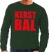 Bellatio Decorations Foute kersttrui - Kerst Bal - groen - Heren - Maat M