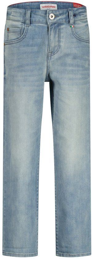 Vingino - Cabiano - Jongens - Straight leg jeans - Maat 170 - Katoen/Polyester/Elastaan - Old Vintage