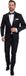 Suitable Smoking Harlem Stretch Kostuum Heren Zwart Maat 52