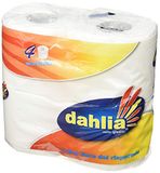 Paper Service srl Papier Hygro, Linea Dahlia, dubbelzijdig, 4 Maxi rollen, cellulose, wit