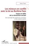 Les Editions L'Harmattan Logiques Sociales - Les mineurs en conflit avec la loi au Burkina Faso