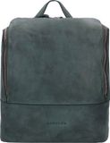 Harold's Leren Laptop rugzak Submarine Notebook Backpack Green
